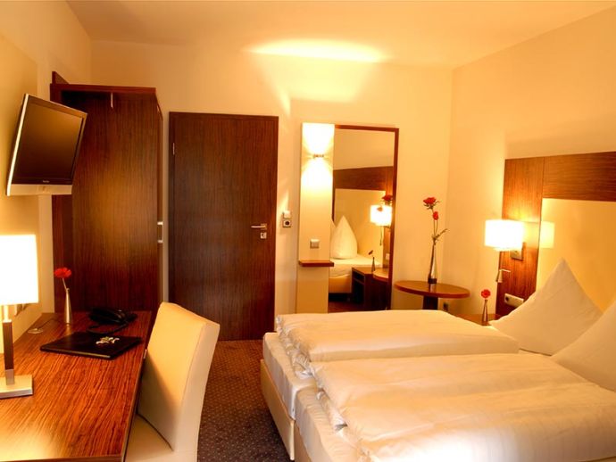 Ansprechende Ausstattung mit Wohlfühlcharakter - im Hotel Sterkel in Rödermark/Urberach